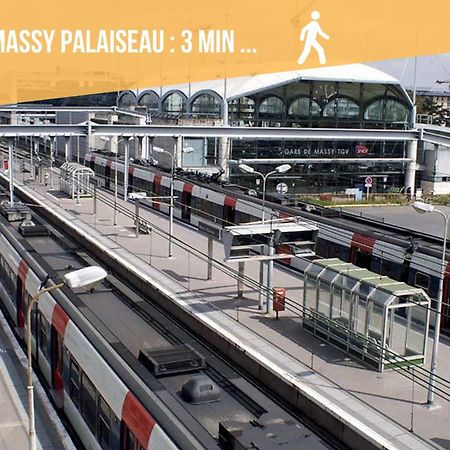 Cozy Appart 5 A 3' De La Gare - Cozy Houses Palaiseau Exterior foto